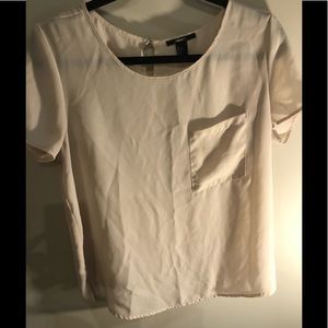 Light pink/cream blouse